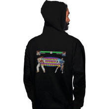 Load image into Gallery viewer, Shirts Pullover Hoodies, Unisex / Small / Black Street COVID Fighter
