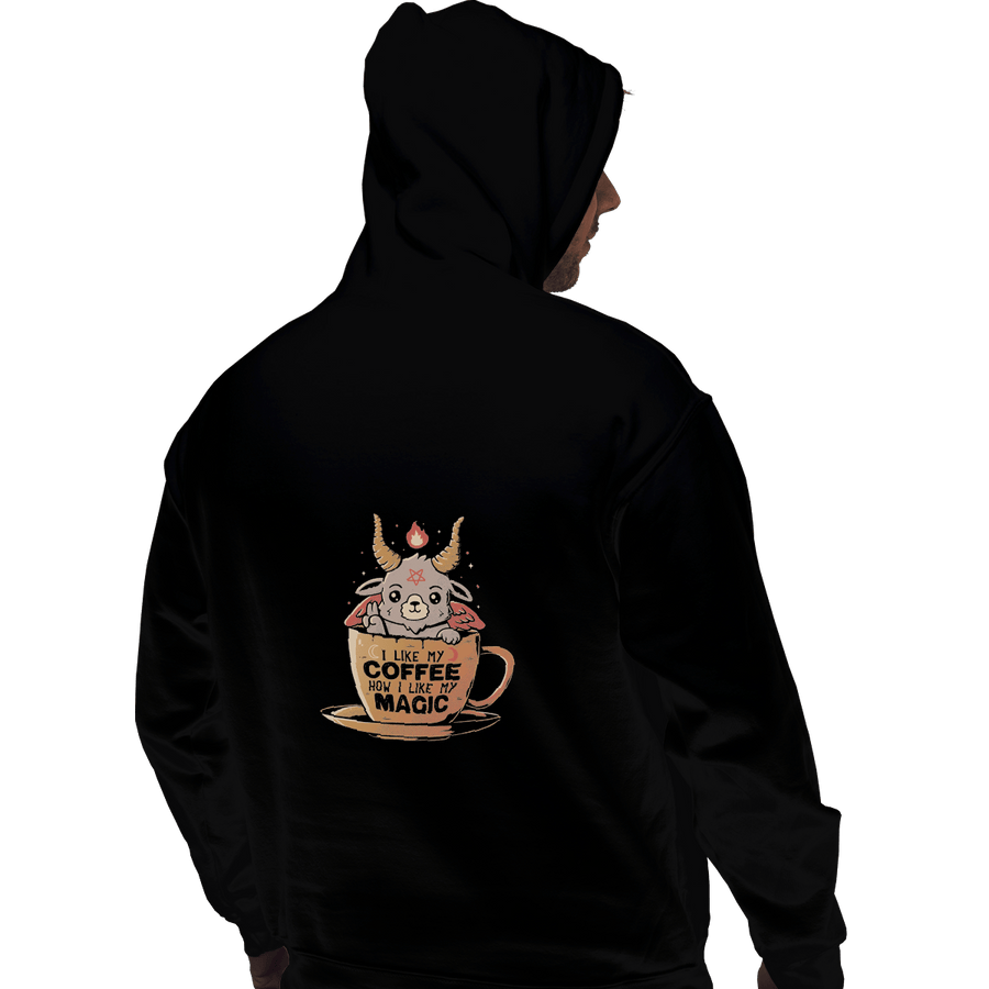 Shirts Pullover Hoodies, Unisex / Small / Black Black Coffee
