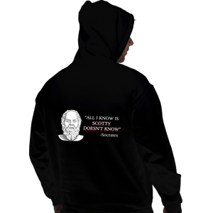 Daily_Deal_Shirts Pullover Hoodies, Unisex / Small / Black True Knowledge