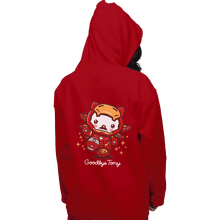 Load image into Gallery viewer, Shirts Pullover Hoodies, Unisex / Small / Red Goodbye Tony
