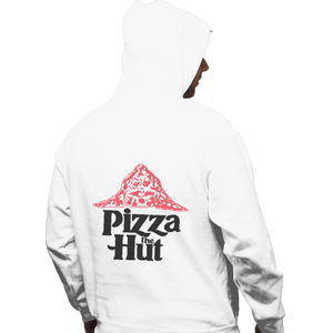 Shirts Zippered Hoodies, Unisex / Small / White Pizza The Hut