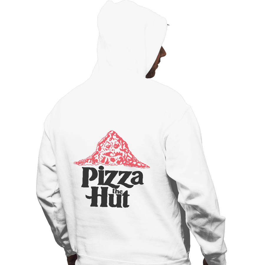 Shirts Zippered Hoodies, Unisex / Small / White Pizza The Hut