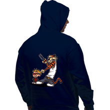Load image into Gallery viewer, Secret_Shirts Pullover Hoodies, Unisex / Small / Navy The Superhero Team
