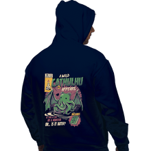 Load image into Gallery viewer, Shirts Zippered Hoodies, Unisex / Small / Navy Cathulhu

