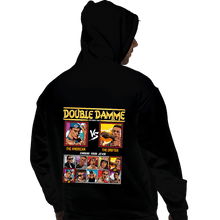 Load image into Gallery viewer, Shirts Pullover Hoodies, Unisex / Small / Black Double Damme
