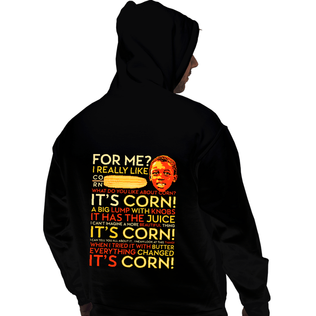 Daily_Deal_Shirts Pullover Hoodies, Unisex / Small / Black A Corntastic Day!