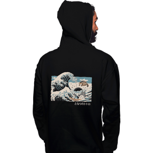 Shirts Pullover Hoodies, Unisex / Small / Black The Great Wave Of Spirits
