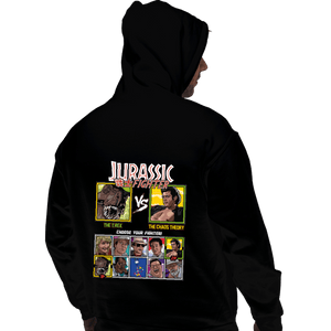 Daily_Deal_Shirts Pullover Hoodies, Unisex / Small / Black Jurassic Fighter