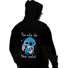 Load image into Gallery viewer, Secret_Shirts Pullover Hoodies, Unisex / Small / Black Too Cute
