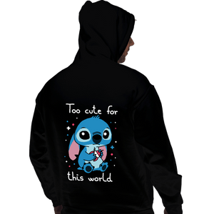 Secret_Shirts Pullover Hoodies, Unisex / Small / Black Too Cute