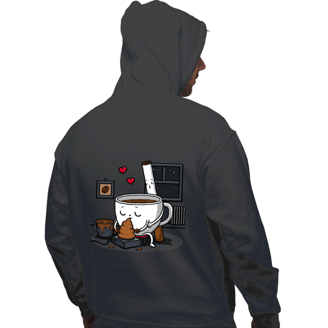 Secret_Shirts Pullover Hoodies, Unisex / Small / Charcoal Coffee And Cigarette