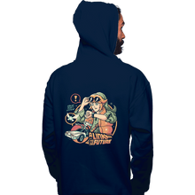 Load image into Gallery viewer, Daily_Deal_Shirts Pullover Hoodies, Unisex / Small / Navy Link To The Future

