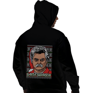 Shirts Pullover Hoodies, Unisex / Small / Black Santa Swanson