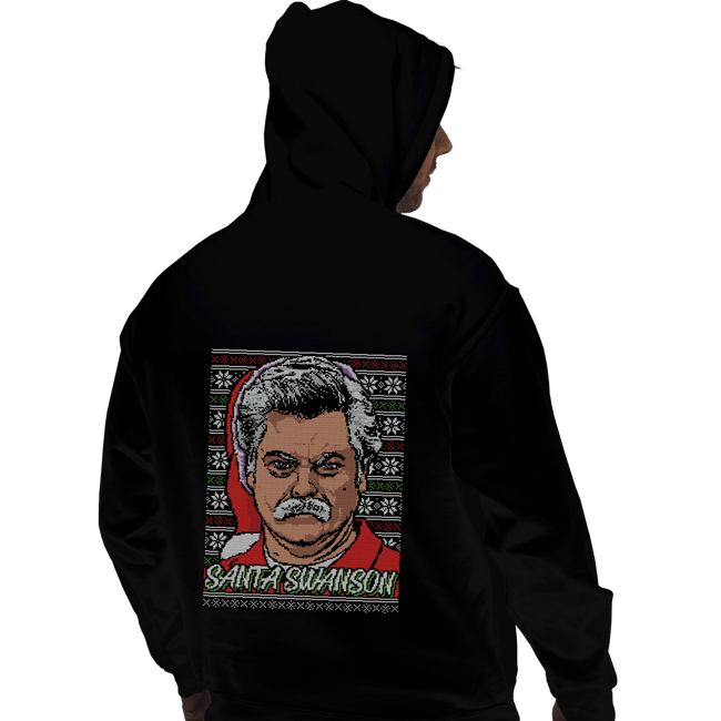 Shirts Pullover Hoodies, Unisex / Small / Black Santa Swanson