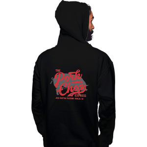 Shirts Pullover Hoodies, Unisex / Small / Black The Pork Chop Express