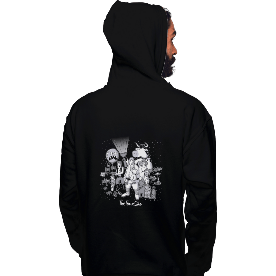 Shirts Zippered Hoodies, Unisex / Small / Black The Force Side