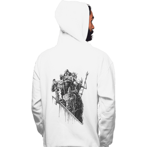 Shirts Zippered Hoodies, Unisex / Small / White Lords Of Cinder Lords Of Ash