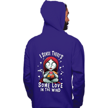 Load image into Gallery viewer, Daily_Deal_Shirts Pullover Hoodies, Unisex / Small / Violet Some Love In The Wind
