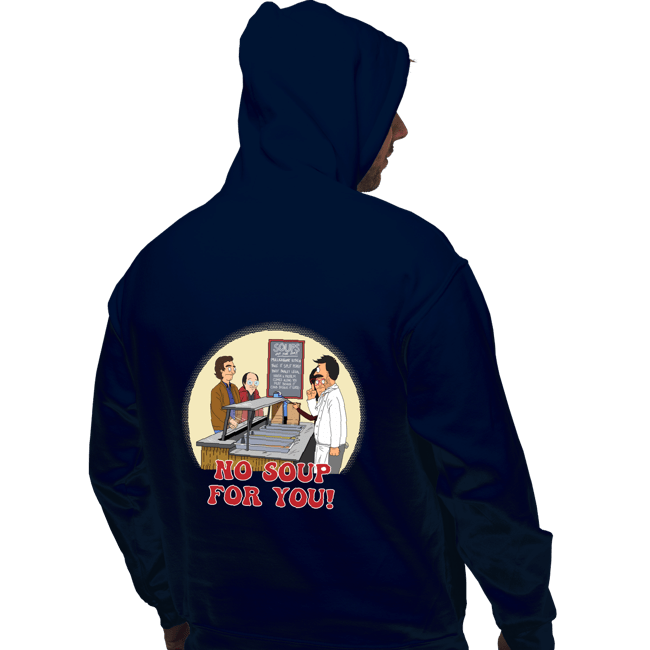 Daily_Deal_Shirts Pullover Hoodies, Unisex / Small / Navy Seinfeld's Soup