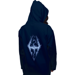 Shirts Pullover Hoodies, Unisex / Small / Navy Fus Ro Dah Blue