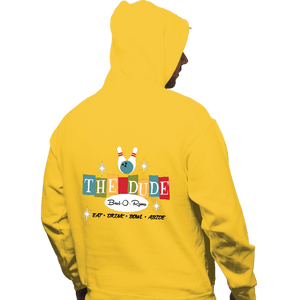 Shirts Pullover Hoodies, Unisex / Small / Gold The Dude
