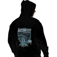 Load image into Gallery viewer, Shirts Pullover Hoodies, Unisex / Small / Black Visit Raccoon City
