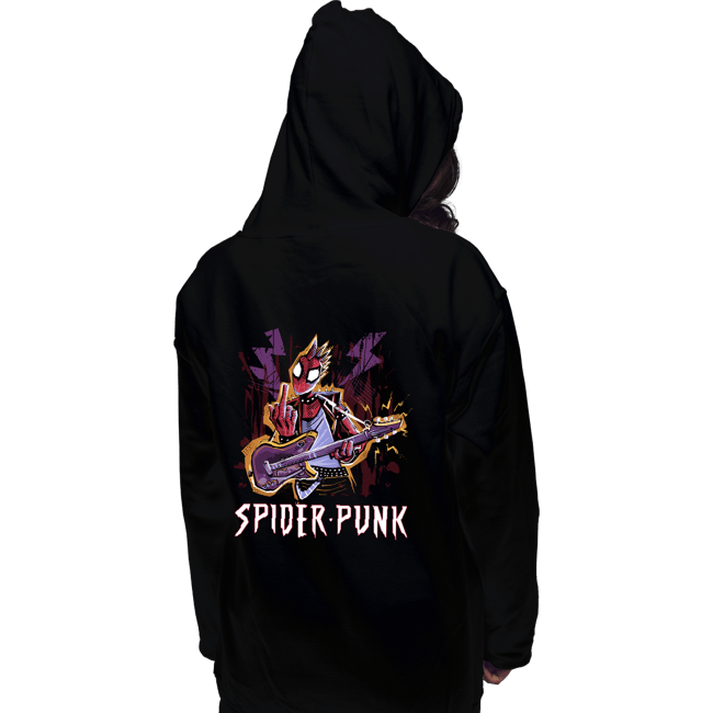 Secret_Shirts Pullover Hoodies, Unisex / Small / Black The Spider Punk