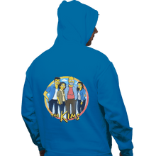Load image into Gallery viewer, Shirts Zippered Hoodies, Unisex / Small / Royal blue The Kims
