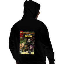 Load image into Gallery viewer, Secret_Shirts Pullover Hoodies, Unisex / Small / Black No Way Home Comics
