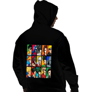 Daily_Deal_Shirts Pullover Hoodies, Unisex / Small / Black Anime VS Anime