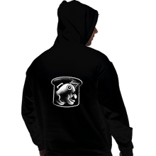 Load image into Gallery viewer, Shirts Pullover Hoodies, Unisex / Small / Black Demon Dog And Bread
