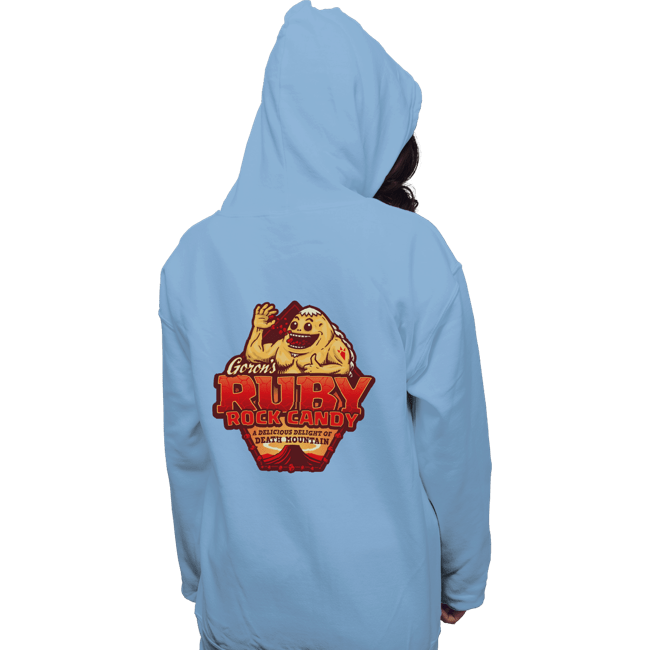 Shirts Pullover Hoodies, Unisex / Small / Royal Blue Goron’s Ruby Rock Candy