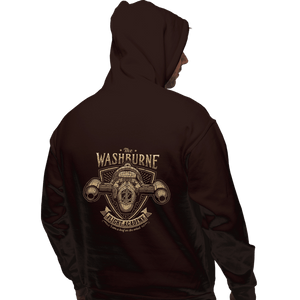 Shirts Pullover Hoodies, Unisex / Small / Dark Chocolate Washburne Flight Academy