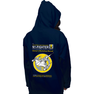 Daily_Deal_Shirts Pullover Hoodies, Unisex / Small / Navy N1 Fighter Manual