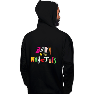 Daily_Deal_Shirts Pullover Hoodies, Unisex / Small / Black Born 90s