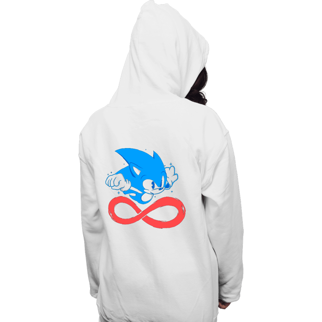 Secret_Shirts Pullover Hoodies, Unisex / Small / White Fastest Hedgehog!