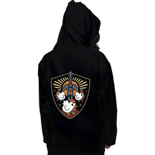 Load image into Gallery viewer, Shirts Pullover Hoodies, Unisex / Small / Black Cuccos Crest
