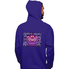 Load image into Gallery viewer, Shirts Pullover Hoodies, Unisex / Small / Violet Mad Cat
