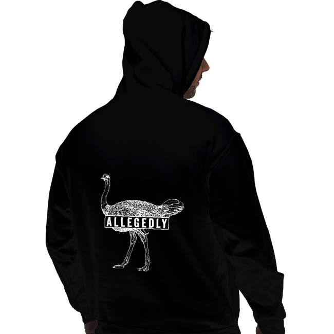 Secret_Shirts Pullover Hoodies, Unisex / Small / Black Ostrich