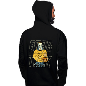 Secret_Shirts Pullover Hoodies, Unisex / Small / Black Stab Trek