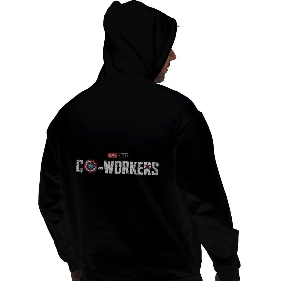 Shirts Pullover Hoodies, Unisex / Small / Black Co-Workers