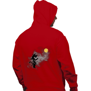 Shirts Pullover Hoodies, Unisex / Small / Red Saiyan With Balloon
