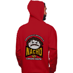 Daily_Deal_Shirts Pullover Hoodies, Unisex / Small / Red Nacho