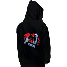 Load image into Gallery viewer, Shirts Zippered Hoodies, Unisex / Small / Black Goliath The Animated Series
