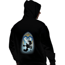 Load image into Gallery viewer, Shirts Pullover Hoodies, Unisex / Small / Black Heart Window
