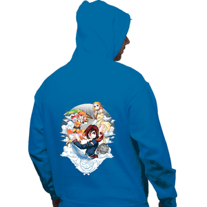 Secret_Shirts Pullover Hoodies, Unisex / Small / Sapphire The Sky Pirates