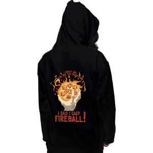 Secret_Shirts Pullover Hoodies, Unisex / Small / Black I Cast Fireball!