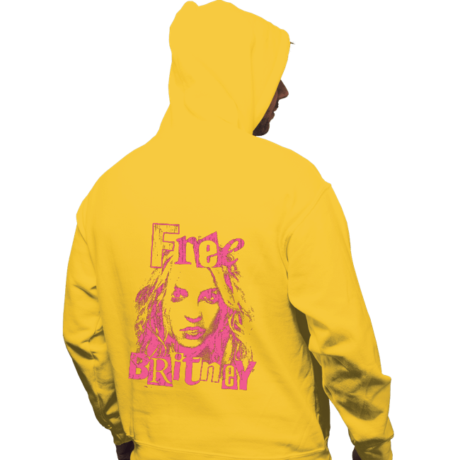 Shirts Pullover Hoodies, Unisex / Small / Gold Free Britney Daisy