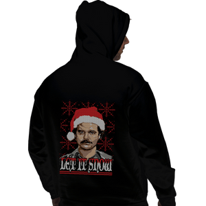 Shirts Pullover Hoodies, Unisex / Small / Black Let It Snow