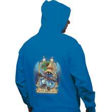 Load image into Gallery viewer, Shirts Pullover Hoodies, Unisex / Small / Sapphire Le Petit Magicien Noir
